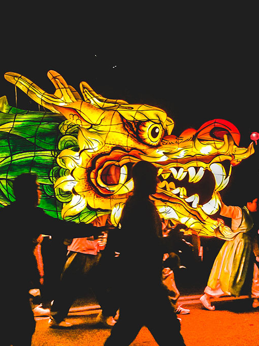 Lotus Lantern Festival dragon