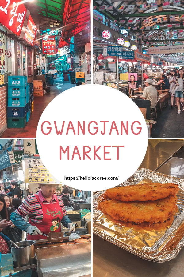 Gwangjang Market street food