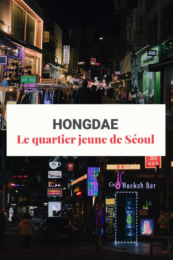 Hongdae quartier