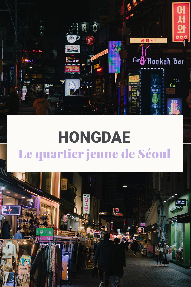 Hongdae Séoul
