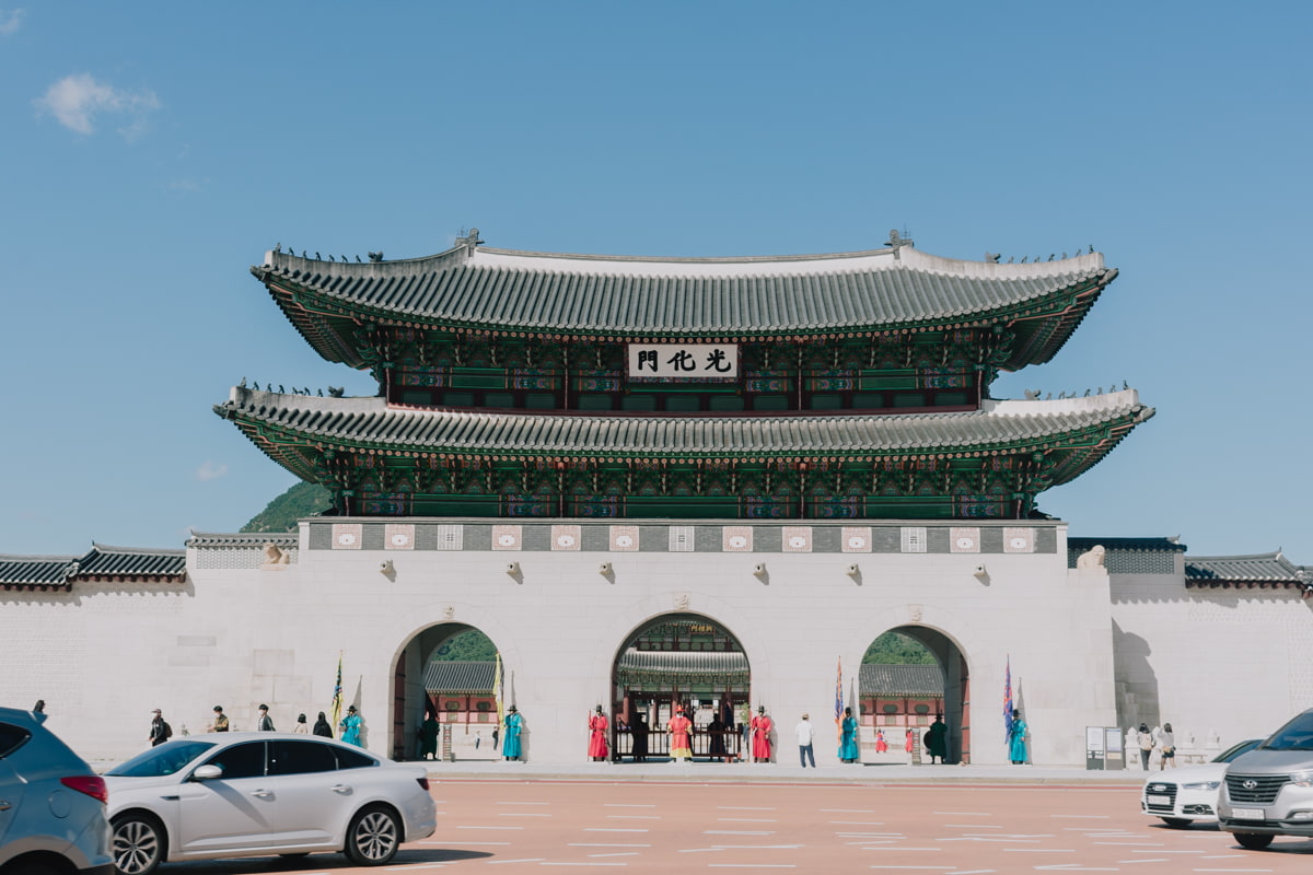 Gwanghwamun porte principale de Gyeongbokgung