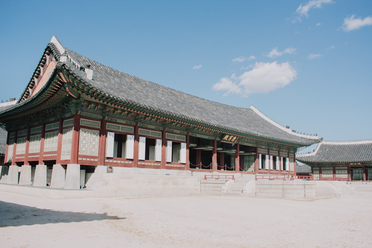 Gangnyeongjeon au palais Gyeobgokgung à Séoul