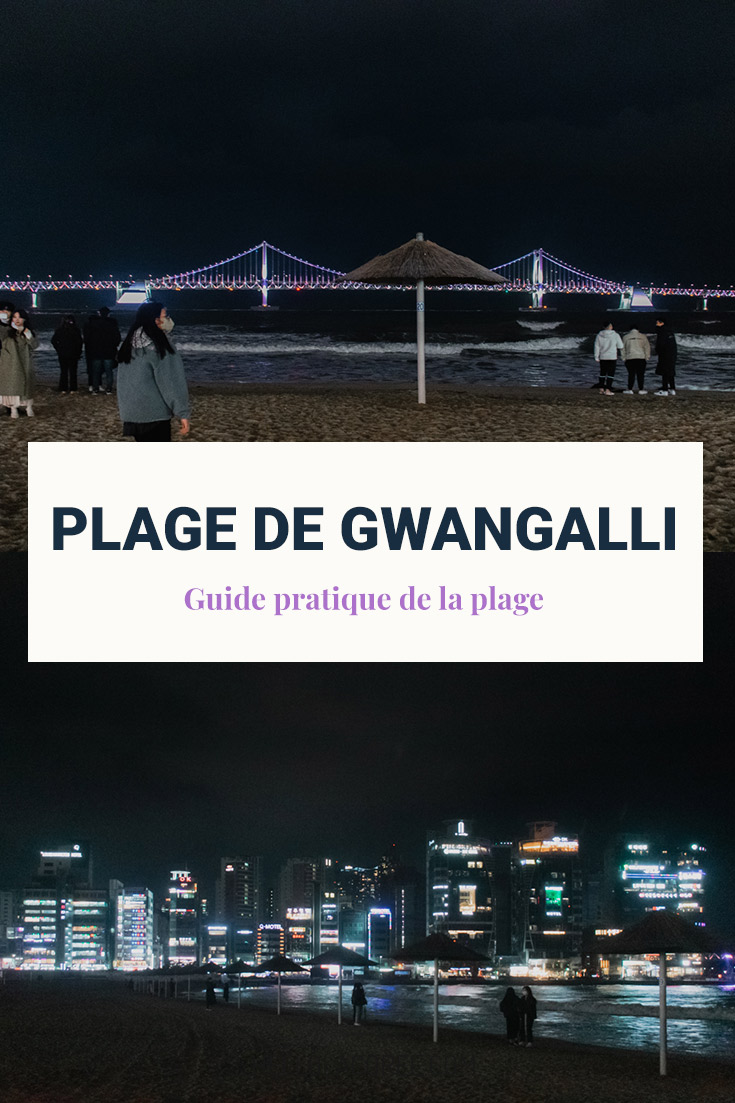 Plage Gwangalli Busan