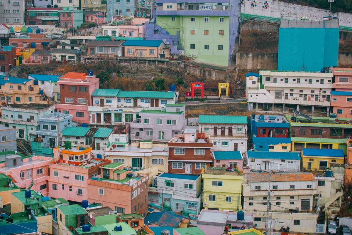 Busan et son village colorée 