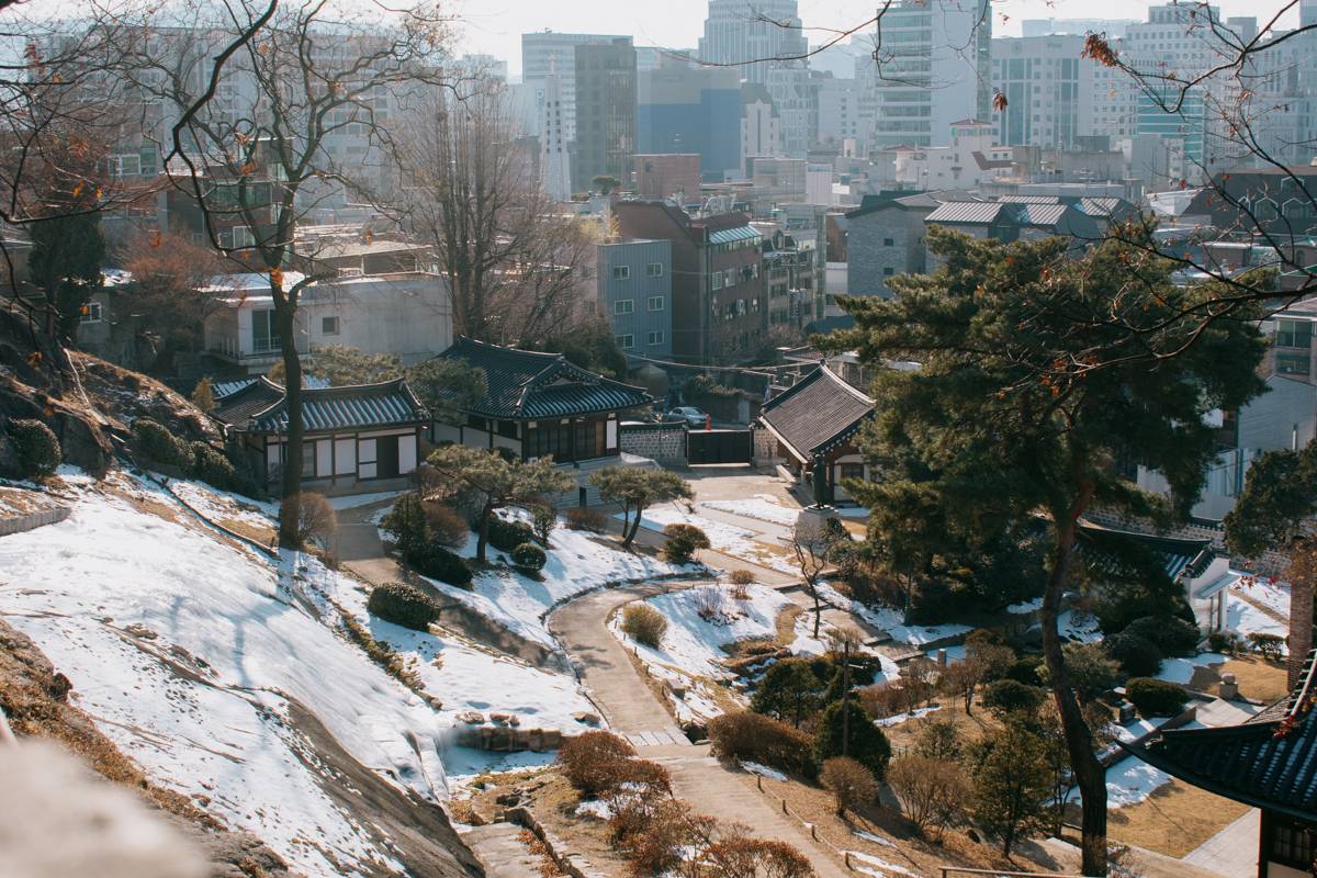 Hiver Corée du Sud